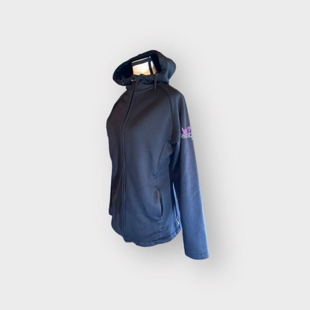 Womens Pinzel Sport L Spring Fall Hooded Jacket with Interior Eterior Pockets